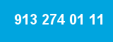 913 274 01 11 913 274 01 11